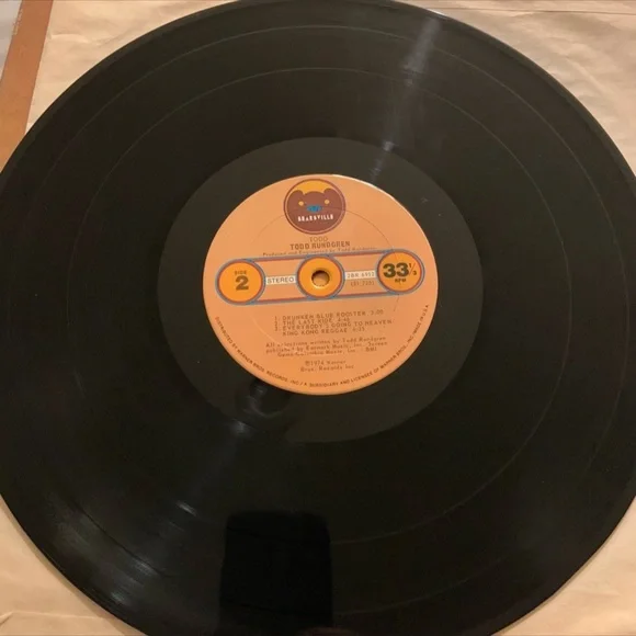 Todd Rundgren Dbl LP plus Poster - Picture 3 of 8